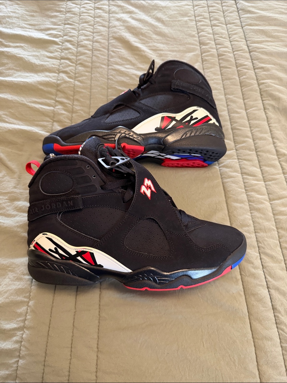 Air Jordan 8 “Retro Playoffs” (Worn Once, Size 9.5 Men’s)